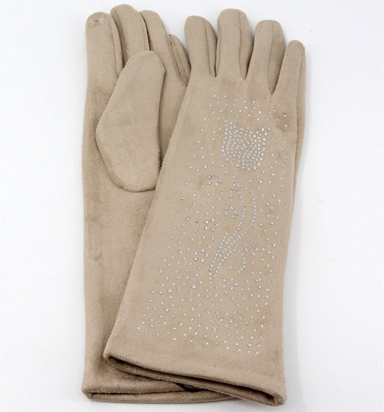 Chenille Feel Gloves