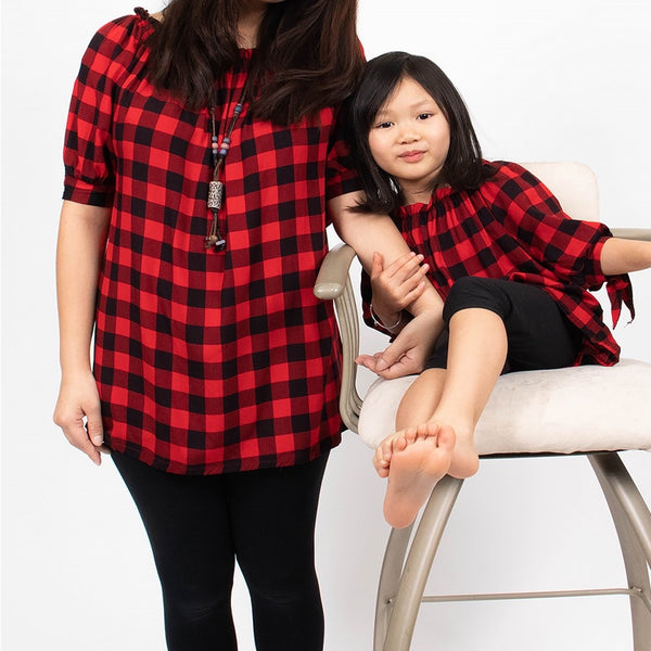 Buffalo Plaid Print Shirt