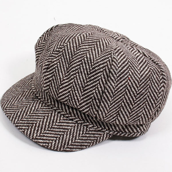 Vintage Newsboy Style Cap