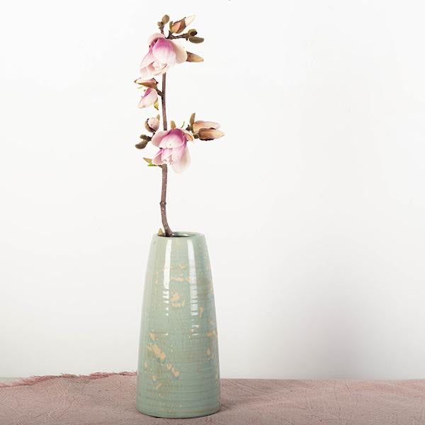 Light Blue Ceramic Vase