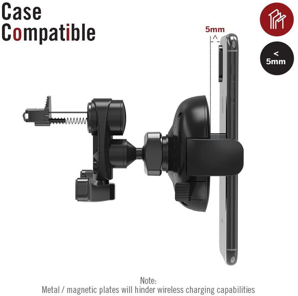 Taotronics Wireless Car Phone Charger Vent Clip Mount