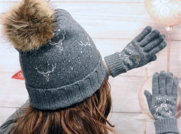 Hat and Gloves Set