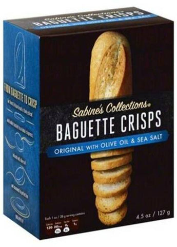 Sabine's Collections Baguette Crisps - Original with Olive Oil & Sea Salt (127g)