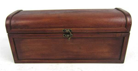 Wooden Wine Box/Trunk (13.5x5x6")