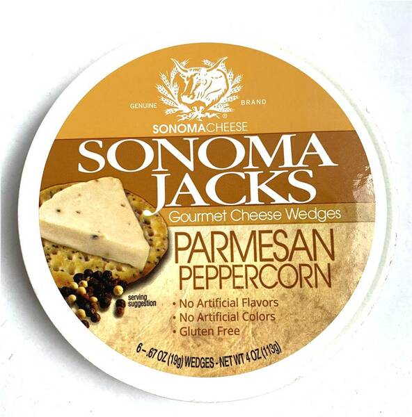 Sonoma Jacks Gourmet Cheese Wedges (114g)