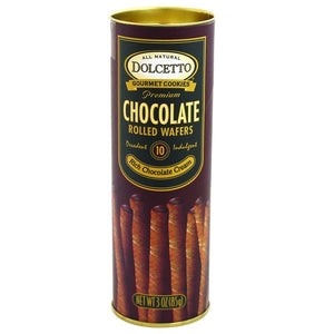 Dolcetto Rich Chocolate Cream Rolled Wafers (85g)