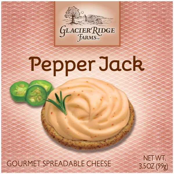Glacier Ridge Pepper Jack Cheese Spread (99g)