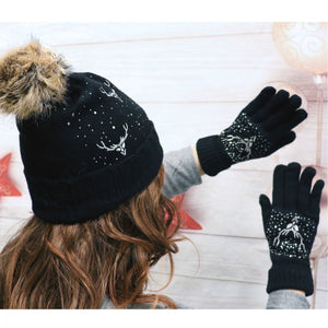 Hat and Gloves Set