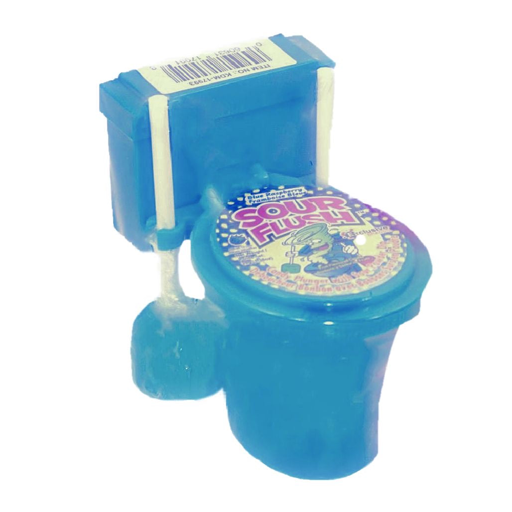 Sour Candy Flush Toilet Lollipop Plunger